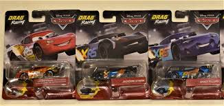 Disney Pixar Cars Diecast Resistance Racing JACKSON Storm S.Fillups Or L.