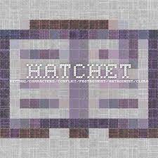Hatchet Setting Characters Conflict Protagonist Antagonist Climax By Gary Paulsen Summary Study Guide Chapter Summary Study Guide Character Analysis