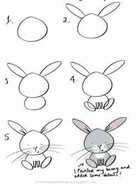 تعليم الرسم للاطفال خطوة بخطوة easy doodle art bunny drawing art drawings for kids