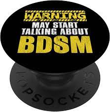 Amazon.com: BDSM Warning Text Design - Bondage Submission Fetish Gift  PopSockets Grip and Stand for Phones and Tablets : Cell Phones & Accessories