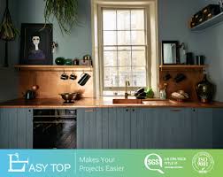 If you glazed your kitchen cabinets to achieve an antiqued look, shiny new cabinet hardware might look out of place. China European Style Glazed Custom Blue Paint Solid Wood Door Cabinetry And Kitchen Cabinet Furniture China Wooden Cabinet Rta Kitchen Cabinet