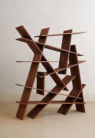 Abstract Shelves Zen Furniture Unique Bookcase Bookcase