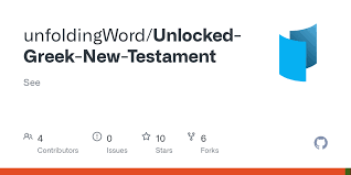 If your fears aren't going away, you can ask your gp for help. Github Unfoldingword Unlocked Greek New Testament See