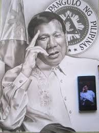 As mayor of davao city, duterte combated drug crime by endorsing extrajudicial killings, gaining a reputation that. President Face Pencil Drawing Images Brown Leather Pencil Skirt