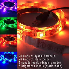 Tv Led Light Strip 1 Meter 30 Leds 800mcd Usb Led Tv Backlight Strip Changing Color Strip Kitonline Sale Tvc Mall