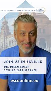 El Dr. Diego Soler te invita a Sevilla., Únete al 22º Congreso Anual de la  ESCD, donde los principales profesionales de la odontología se reúnen para  aprender, compartir y perfeccionar sus ...