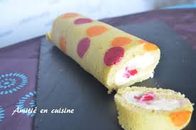 Roule Citron Framboise Amitie En Cuisine Gateau Roule Imprime Dessert Repas Saint Valentin Facile