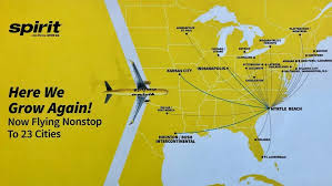 And how far is detroit from myrtle beach?. Spirit Adds Three New Non Stops Brings Myr Total To 50 Wpde