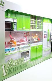 barbie 4 piece vogue modern kitchen set