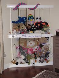 Each time when you try to organize and decide which toys to keep and which ones to let go, it's impossible to do so. Stuffed Animal Zoo My Husband Built This Corner Fit Zoo Based On Some Other Designs We Saw Posted On Pinterest Zoo Animals Stuffed Animal Storage Kids Room