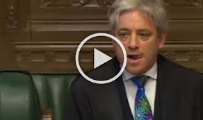 39 order 39 john bercow 39 s decade of thunderous pronouncements. John Bercow Gives Death Stare To Tories After Plan Against Him Fails Video Politics News Express Co Uk
