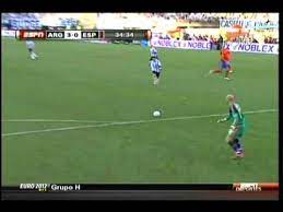 #4188 dvflute 09.sep.2010 | 06:13. 09 07 2010 Amistoso Argentina Vs Espana Error De Portero Pepe Reina Gol De Tevez 3 0 Youtube