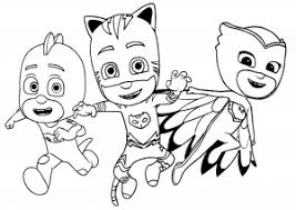 These printable pj masks coloring and sticker pages are ideal for your child's birthday party or. Pj Masks Free Printable Coloring Pages For Kids