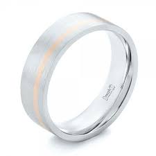Custom Men S Band 103271 Seattle Bellevue Joseph Jewelry Palladium Ring Men Rose Gold Mens Band Mens Wedding Rings
