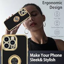Amazon.com: DUEDUE Case for iPhone 15 Pro Max Case with Ring Holder  Kickstand 360 Degree Rotation Magnetic Car Finger Soft Slim Cover  Shockproof Full Protective Phone Case for iPhone 15 Pro Max
