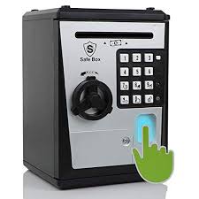 Lyght Mini Caja De Ahorros Para Dinero Real Huchas De Voz Electr