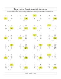 Whether you're just starting out, need a quick refresher, or here to master your math skills, this is the place. Missing Numbers In Equivalent Fractions A