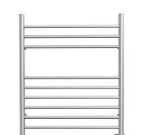 Rome Towel Warmer, Brushed, Hardwired, 10 Bars