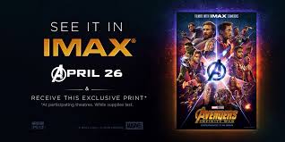 It's intimate dramas don't often get the imax treatment, and nomadland has been noted for its visuals. Avengers Infinity War Imax Mini Poster Imax