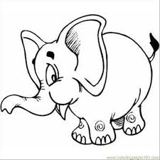 Best detail elephant coloring page for kids. Elephant Coloring Pages To Print Coloring Pages Pink Elephant Mammals Elephant Free Printable Elephant Coloring Page Cartoon Clip Art Coloring Pages