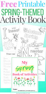 He have included a variety of clipart images including Printable Spring Coloring Pages Activity Book The Purposeful Nest