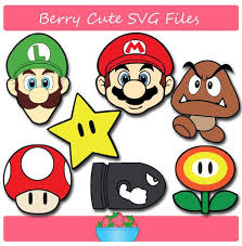 Super Mario Brothers Svg File By Berrycutesvgfiles On Etsy Https Www Etsy Com Listing 3979 Super Mario Brothers Party Mario Crafts Super Mario Birthday Party