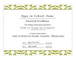 Honor Roll Award Certificate Simply Type In The Information In This Publisher Award Certificate Print And Go G Award Certificates Honor Roll Math Printables