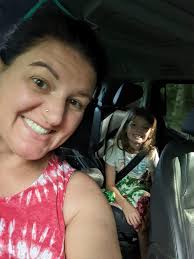 On my way to work this morning at 8.10am. I stopped to help a young school  girl who was