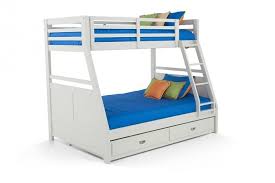 Chadwick Twin Full Bunk Bed With Trundle Bob S Discount Furniture Bunk Bed With Trundle Full Bunk Beds Bunk Beds