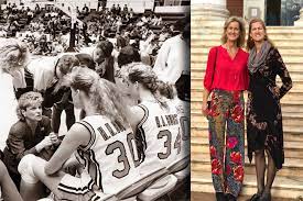 Heidi burge horton and heather burge quella are twin sisters and former pro basketball players. Legends On The Court Virginia Magazine