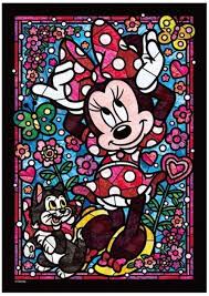 Play full screen, enjoy puzzle of the day and thousands more. Tenyo Disney Minnie Mouse Stained Glass Puzzle 266 Piece Buy Online At The Nile