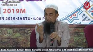 Follow kami dan sebarkan agama islam bersama. Live Bual Bicara Bersama Ustaz Azhar Idrus 1 Jun 2019 Youtube
