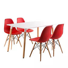 Ahsap Masa Sandalye Takimi Sandalye Eames Masa