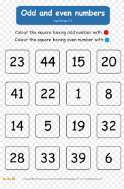 Preschool worksheets and online activities. Odd And Even Numbers Worksheet For Preschool Hd Png Download 1654x2339 446122 Pngfind