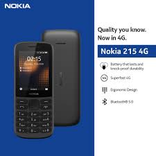 ☋ Nokia 215 4G - 1150 mAh - Basic Phone ...