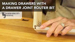 Make A Drawer Box Using A Drawer Joint Router Bit Woodworking Tip Youtube This Is The One Router Bits Woodworking Tips Using A Router Table