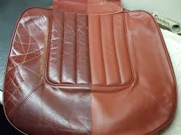 Project To Restore A Classic Rolls Royce Interior Leather Seat Using The Leather Touch Up Kit Which Has Been Designe Leather Restoration Leather Repair Leather
