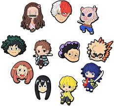 Maybe you would like to learn more about one of these? Buy Dreamcatching 11pcs Anime My Hero Academia Demon Slay Er Croc Shoe Charms Fits For Diy Clog Sandals Decoration Pvc Cartoons Shoe Charms Different Shoes Accessories Online In Italy B093t28s8q