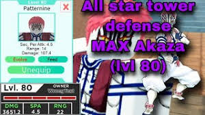 What are the new all star tower defense codes and also how you should claim the free gems ? All Star Tower Defense Max Akaza Level 80 Showcase Youtube