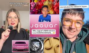 Even Gen Z hate the new 'woke' Jaguar! New Barbie pink electric car is  slammed as 'cheap' and 'cringe'