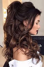 Curly down prom hairstyles and also hairstyles have been popular among men for years, as well as this fad will likely rollover right into 2017 and also beyond. Curly Down Hairstyles For Prom