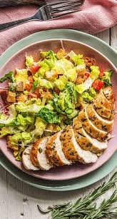 Rosmarin Hahnchenbrust Rezept Hellofresh Rezept Salate Gesund Caesar Salat Rezepte