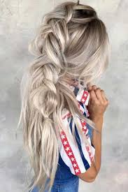 A braid can add a fun accent to your hair and is great for when you have little time to devote to it takes practice to get a smooth and uniform braid. 70 Charming Braided Hairstyles Lovehairstyles Com