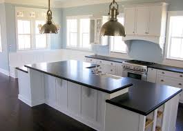 The gray walls, wood island, and the glass mosaic tiles used as a blacksplash make for. White Country Kitchens Decoration Ideas Diy Home Decor