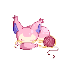 Kawaii pixel art | tumblr. F2u Animated Pokemon Skitty Pixel Art By Revy Oli On Deviantart Pokemon Skitty Pokemon Pixel Art