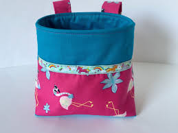 Lenkerkorbchen Fahrradkorb Kinder Hangekorb Rosa Flamingos Von Madamelotta Auf Etsy Flamingo Fabric Bicycle Basket Kids Bicycle
