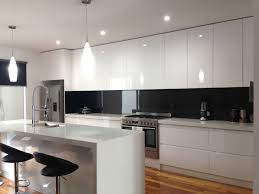 Get A Similar Look To A Mirror With A Black Glass Splashback From Ultimate Glass Splashbacks Kitchen Splashback Designs Modern Kitchen Design Modern Kitchen