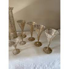 Maybe you would like to learn more about one of these? 1960s West Virginia Glass Company Splatter Martini Set Set Of 14 Chairish