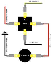 Introducing ijdmtoy's 12v horn wiring harness relay kit for grille mounted blast tone horns. Horn Wiring Diagram For Motorcycle