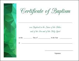 Having this special certificate is a constant reminder of your faith in our lord jesus christ. Printable Baptism Certificates Zomya